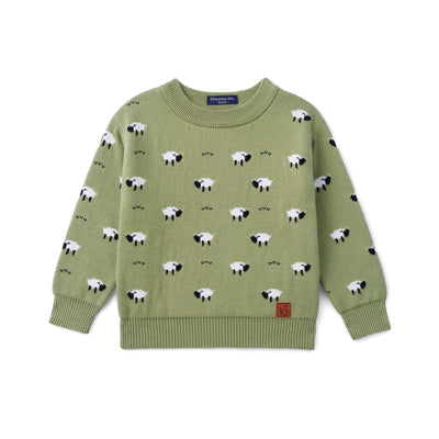 Sheep Countryside Knit Kids Sweater