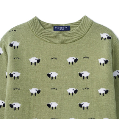 Sheep Countryside Knit Kids Sweater