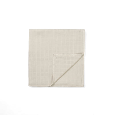 Baby Muslin Swaddle Blanket in Cream