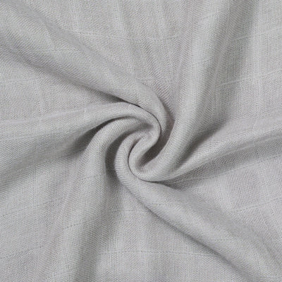 Baby Muslin Swaddle Blanket in Light Grey