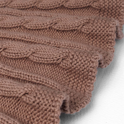 Cable Knit Skirts in Mocha