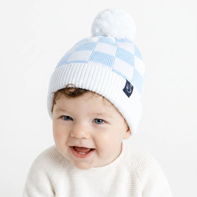 Checker Baby Beanie