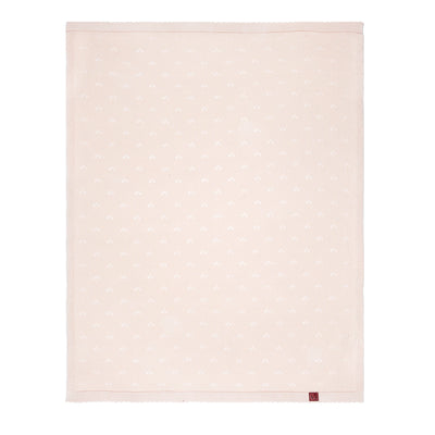 Pointelle Baby Knit Blanket in Beige