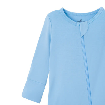 Convertible Footie Pajamas - Blue Bell - SwaddleAn