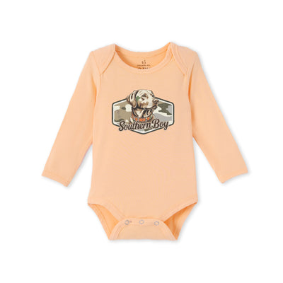 Southern Boy Bubble Hunting Baby Onesie
