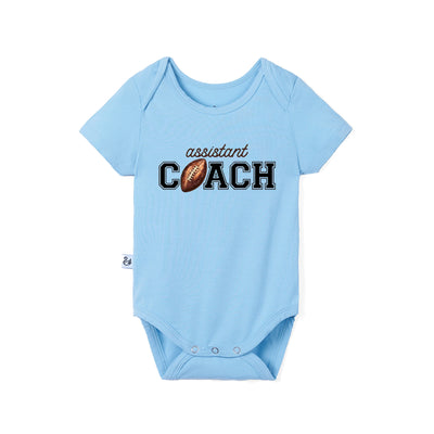 Assistant Coach Football Bamboo Baby Bodysuit