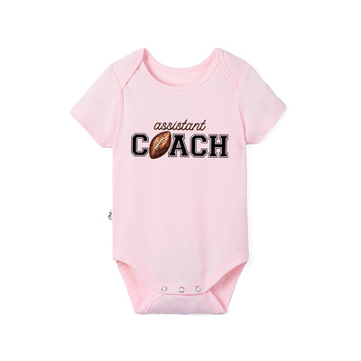 Assistant Coach Football Bamboo Baby Bodysuit