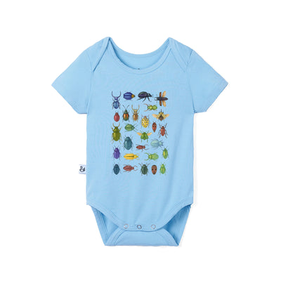 Bugs & Insects Baby Bamboo Onesie