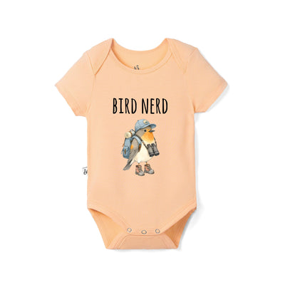 Bird Nerd Baby Bamboo Onesie