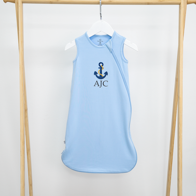 Personalized Anchor Sleep Sack | Anchored in Love & Comfort SwaddleAn