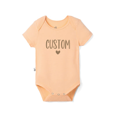 Custom Embroidered Name Bamboo Bodysuit