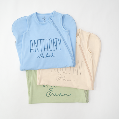 custom your name sleeping sack