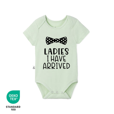 Ladies I Have Arrived Baby Bamboo Onesie