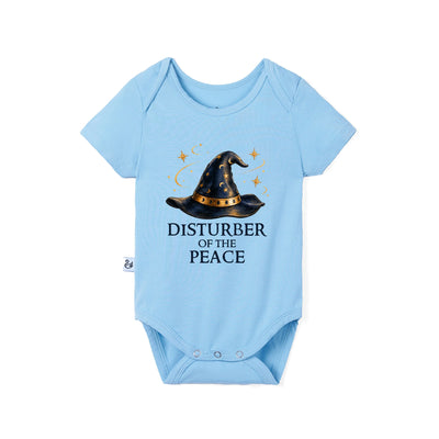 Disturber of the peace Halloween Baby Bamboo Onesie