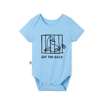 Got Too Silly Goose Bamboo Baby Onesie