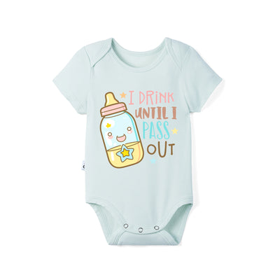 I Drink Until I Pass Out Bamboo Baby Onesie