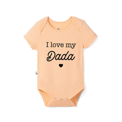 'I Love My Dada' Bamboo Baby Bodysuit