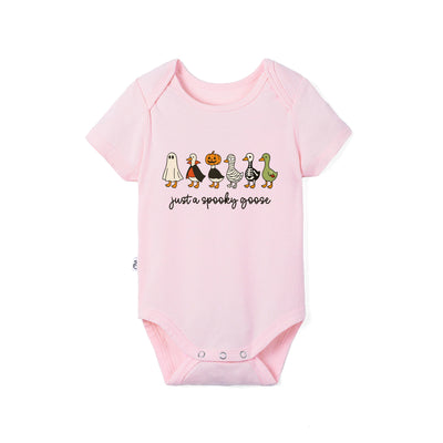 'Just A Spooky Goose' Halloween Bamboo Baby Bodysuit