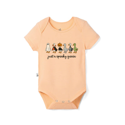 'Just A Spooky Goose' Halloween Bamboo Baby Bodysuit