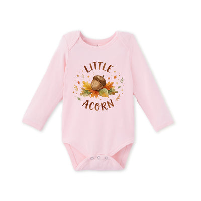Little Acorn Autumn Bamboo Baby Bodysuit