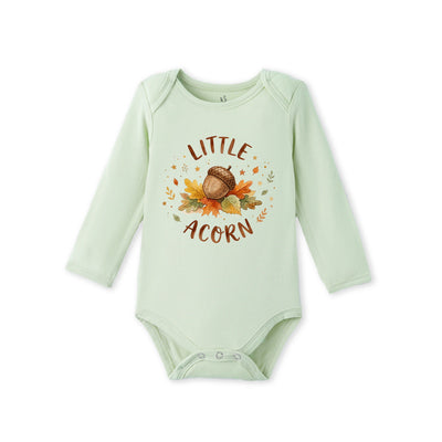 Little Acorn Autumn Bamboo Baby Bodysuit