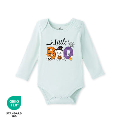 Little Boo Halloween Bamboo Baby Bodysuit