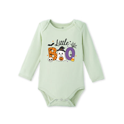Little Boo Halloween Bamboo Baby Bodysuit