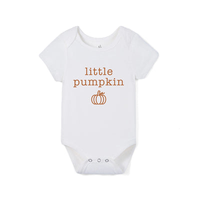 Little Pumpkin Baby Bamboo Onesie