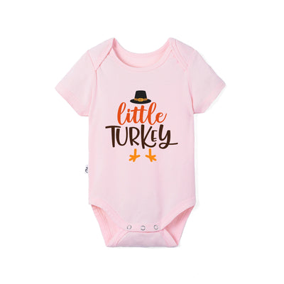 Little Turkey Bamboo Baby Onesie