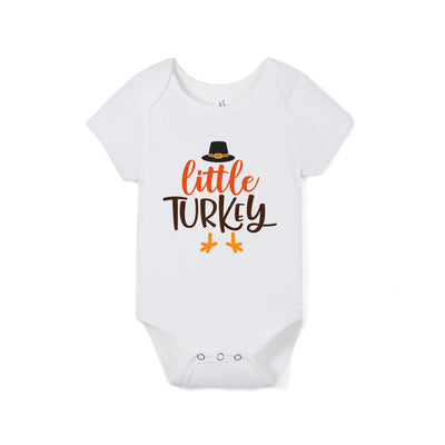 Little Turkey Bamboo Baby Onesie
