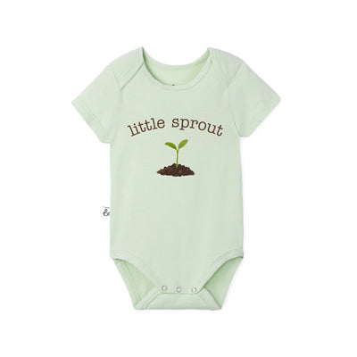 Little Sprout Baby Plant Lover Bamboo Onesie