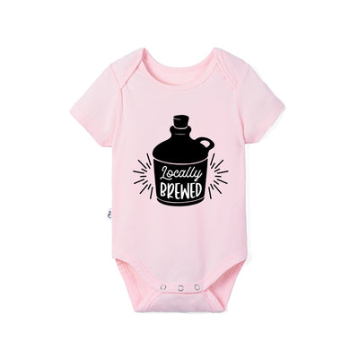 'Locally Brewed' Bamboo Baby Bodysuit