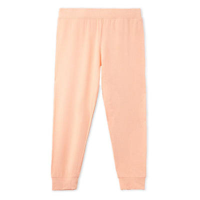 Peach Fuzz Long Sleeve Bamboo Pajama Set - SwaddleAn