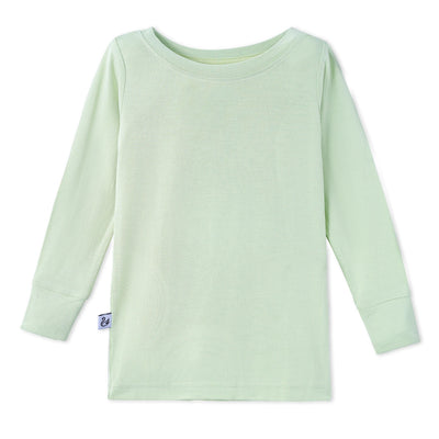 Sage Green Long Sleeve Bamboo Pajama Set - SwaddleAn