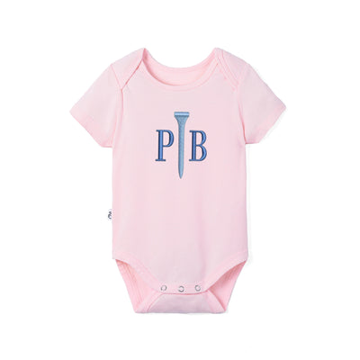 Custom Monogram Golf Bamboo Baby Bodysuit Bodysuit