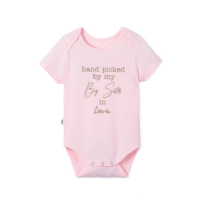 Hand Picked By My Big Sister In Heaven Bamboo Onesie