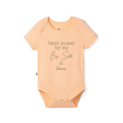 Hand Picked By My Big Sister In Heaven Bamboo Onesie
