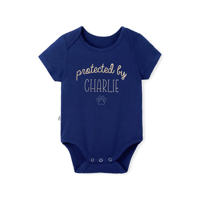 Custom Name Protected By Bamboo Bodysuit