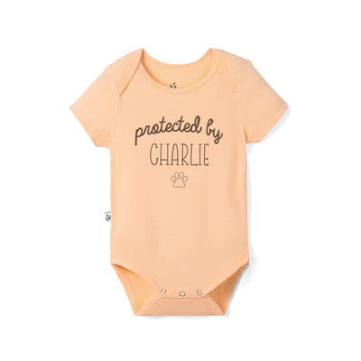 Custom Name Protected By Bamboo Bodysuit