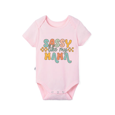 Sassy Like My Mama Baby Bamboo Onesie