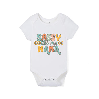 Sassy Like My Mama Baby Bamboo Onesie