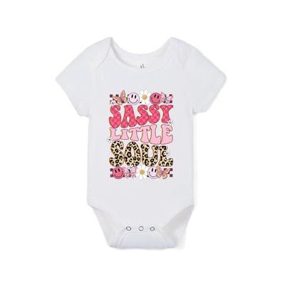 Sassy Little Soul Funny Baby Bamboo Onesie
