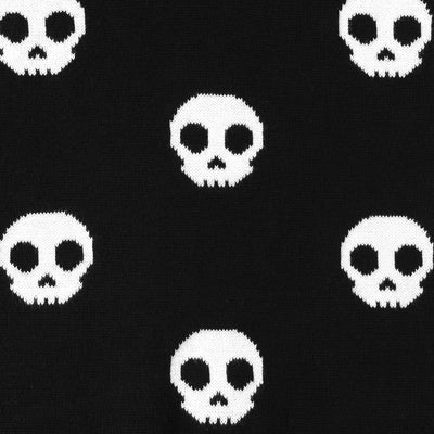 Skull Halloween Jacquard Knit Playsuit