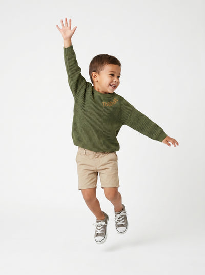 Custom Embroidered Name Baby Sweater