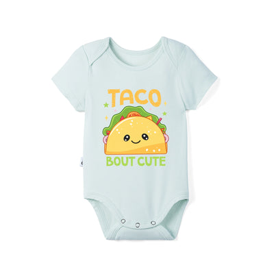 Bamboo Baby Bodysuit 'Taco Bout Cute'